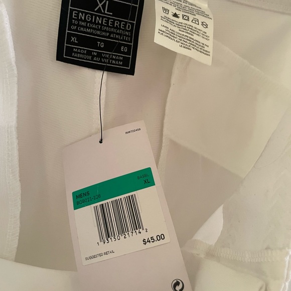 Nike White Pants with Black Logo - Picture 7 of 8